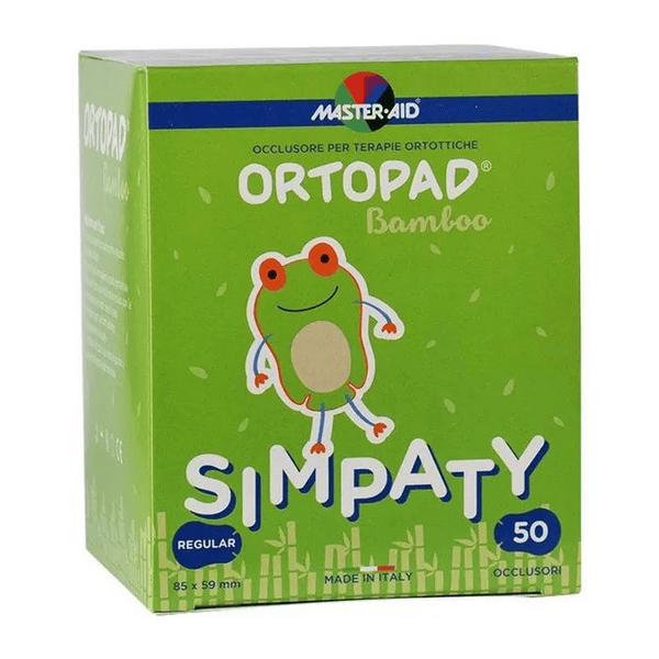 Ortopad Simpaty Cerotto Occlusore Autoadesivo Per Ambliopia E Strabismo 50 Pezzi