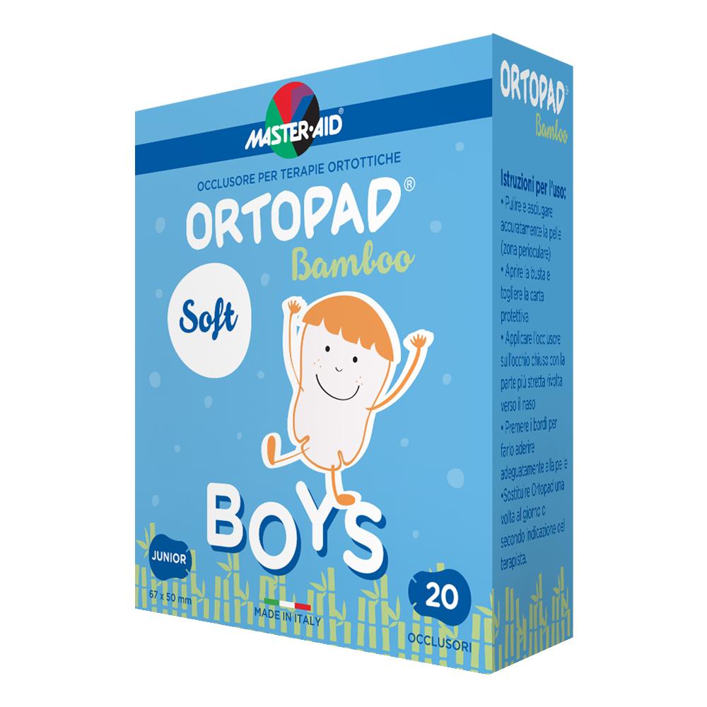 Cerotto oculare per ortottica ortopad soft boys junior 20 pezzi — confronto prezzi