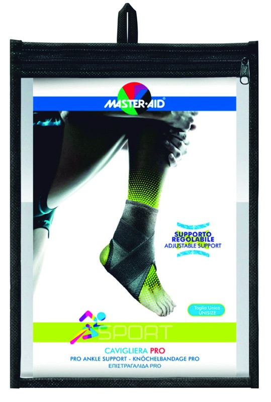 Mister-Aid Sport Cavigliera Pro Taglia Unica 1 pz Fasciatura