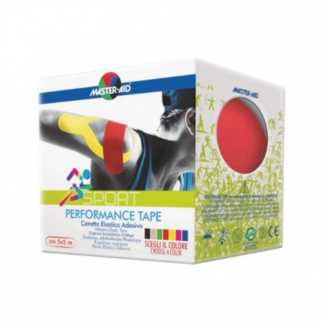 Master-Aid Sport Perform Red Taping Neuromuscolare 5 X 500 Cm 1 St