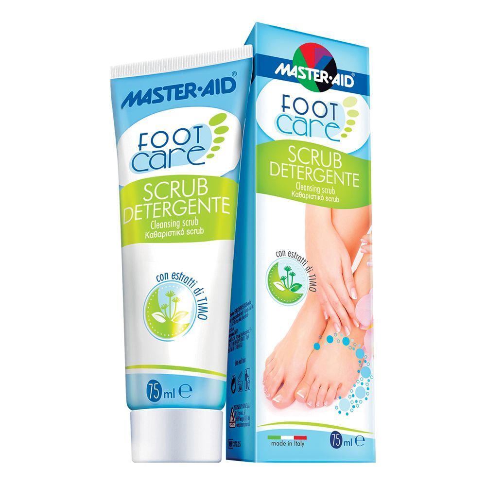 Master-Aid Footcare Detergente Scrub Per Piedi 75 Ml L4 ml Soluzione