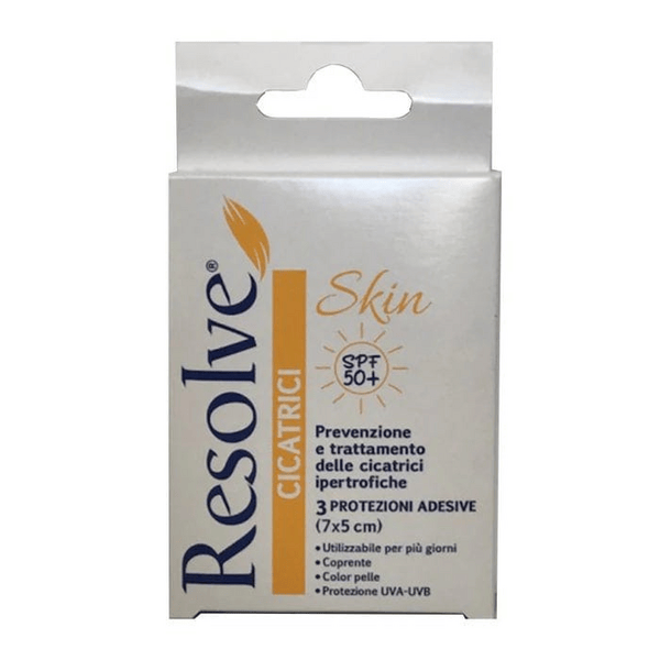Resolve Cicatrici Skin SPF50+ 3 Protezioni Adesive Da 7x5cm — confronto prezzi