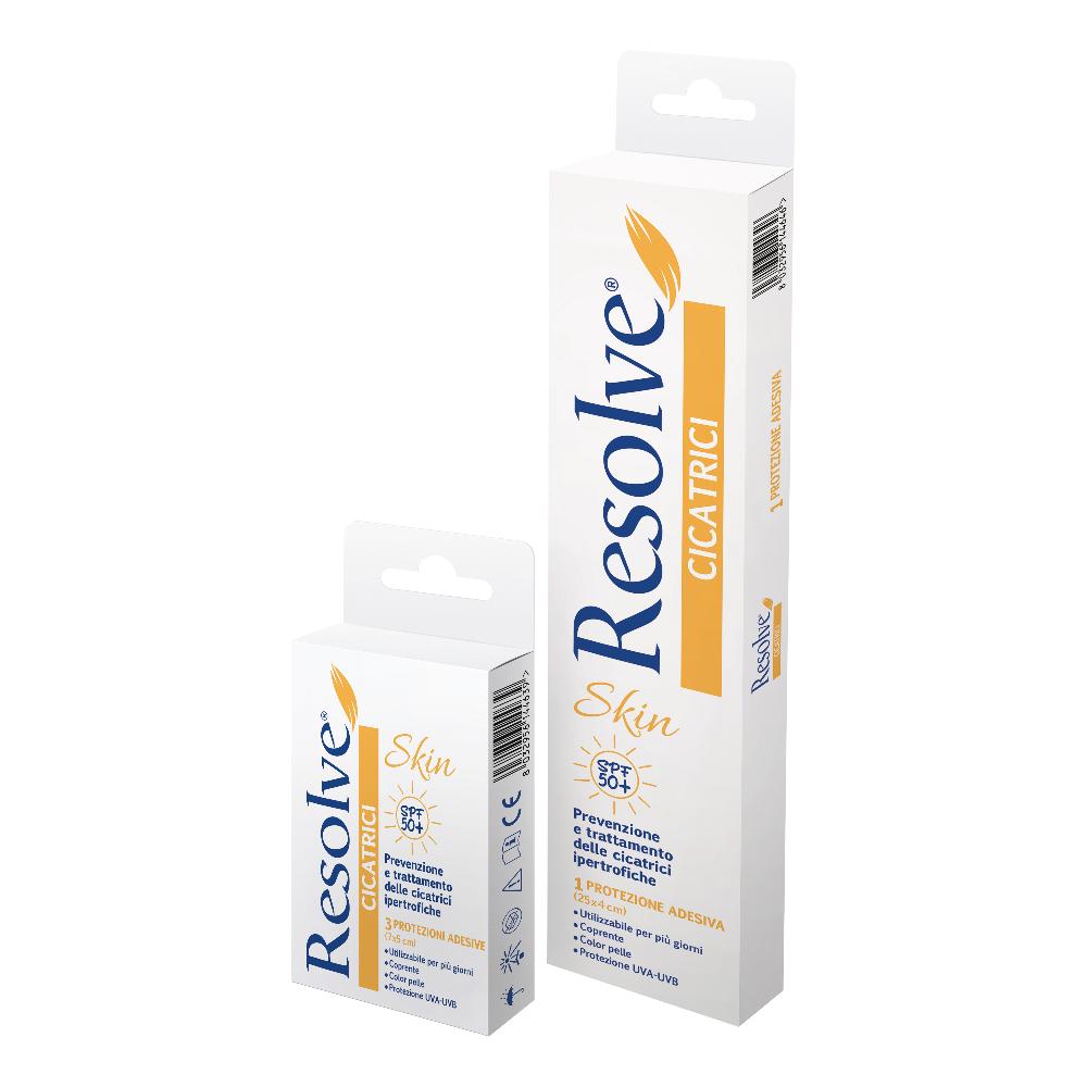 Resolve cicatrici skin spf 50+ 1 protezione da 25x4 cm — confronto prezzi