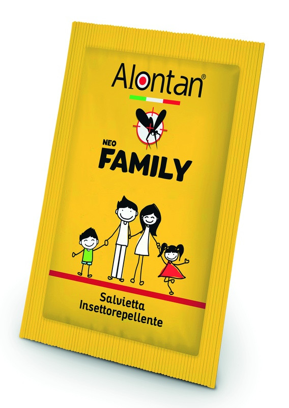 Alontan neo family salviette 12 pezzi icaridina 10% — confronto prezzi