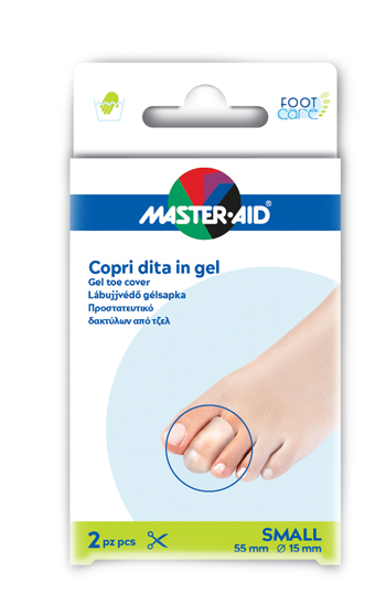 Copri dita master-aid in gel s 2 pezzi