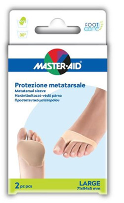 Master Aid Protezione in Gel e Tessuto Master-Aid Footcare per Metatarso Large 1 St