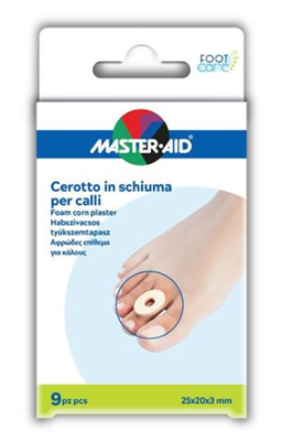 Master-aid Cerotto Protettivo In Schiuma Per Calli 9 Pezzi