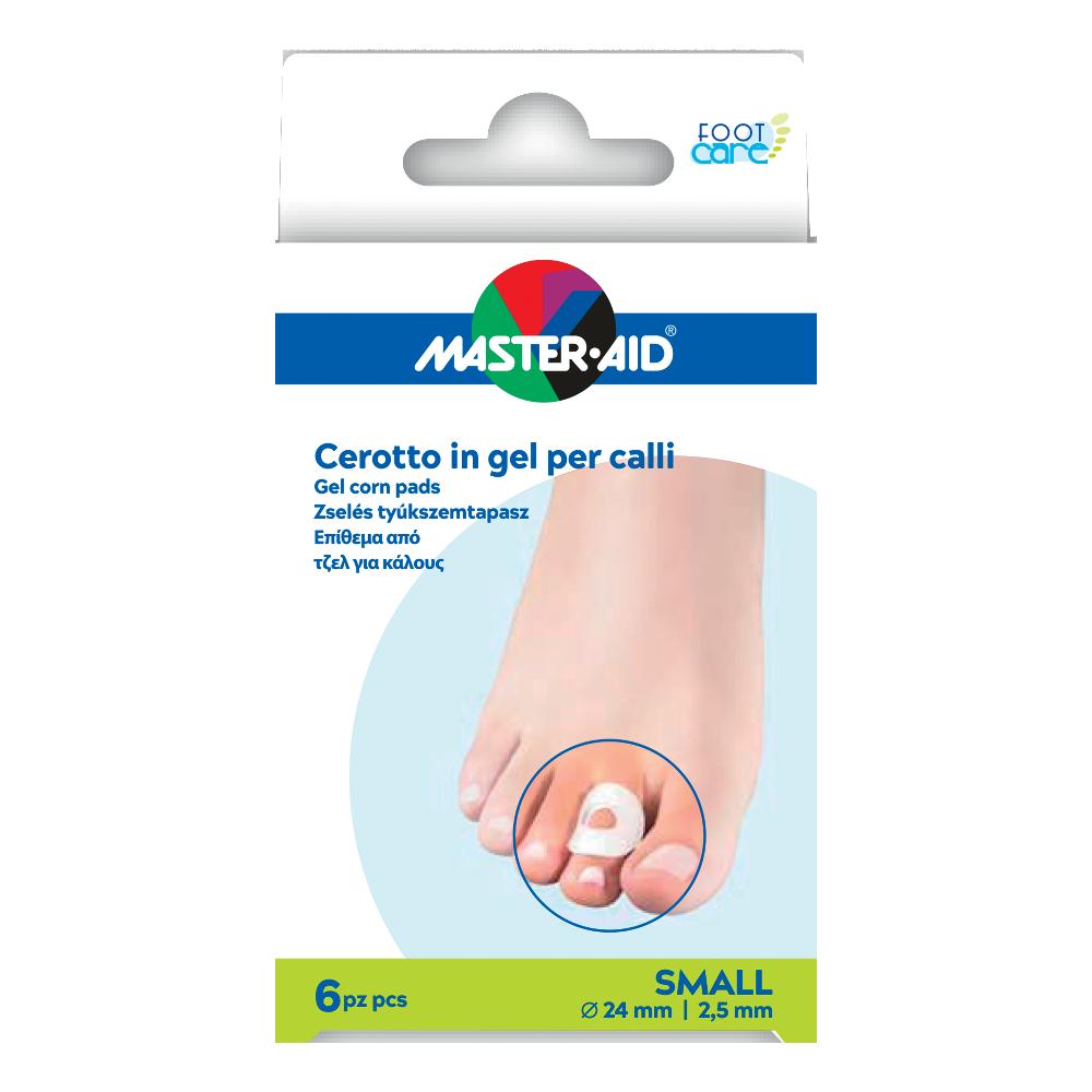 Master-aid foot care cerotto gel calli taglia s 6 pezzi