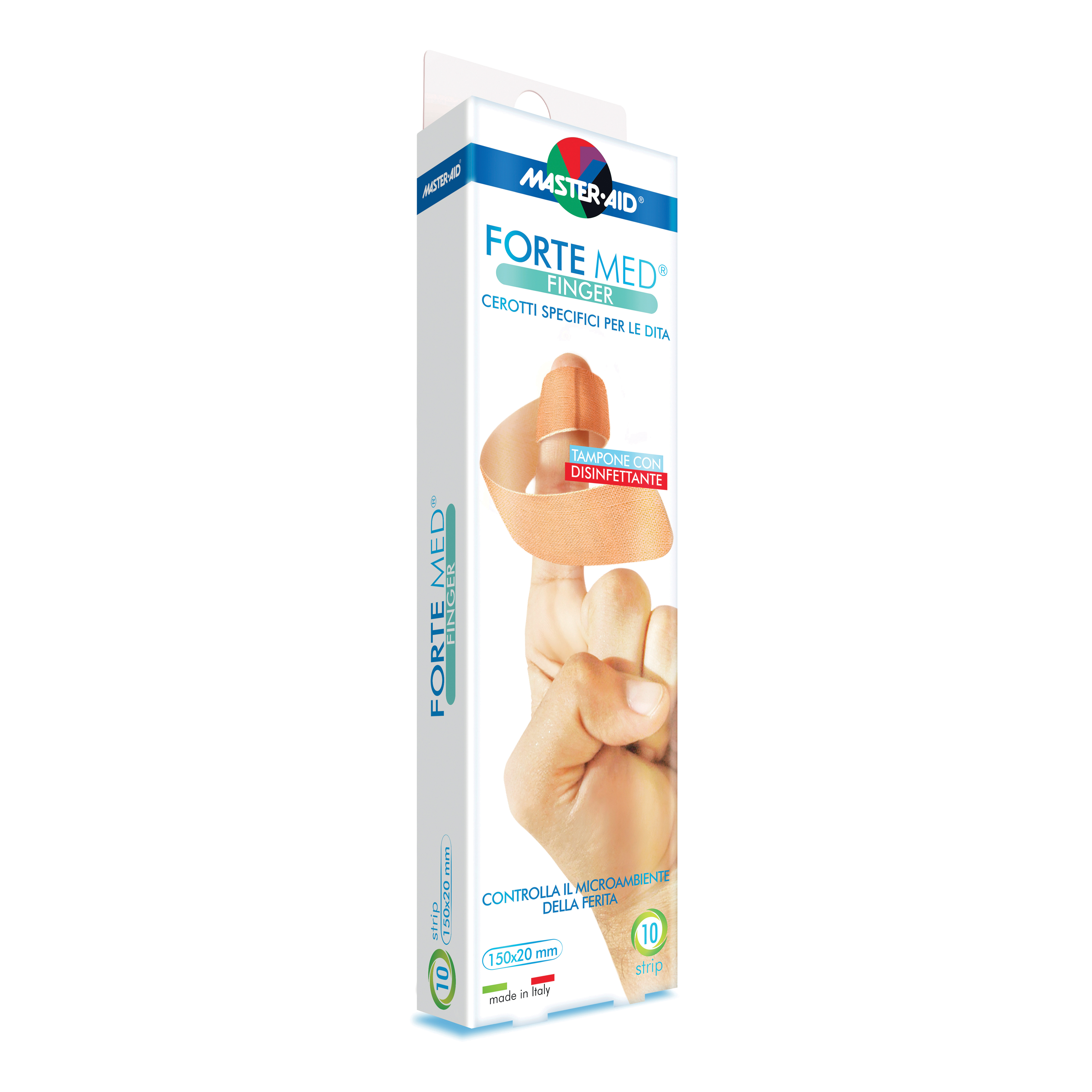 Cerotto master-aid elastic finger 10 pezzi — confronto prezzi