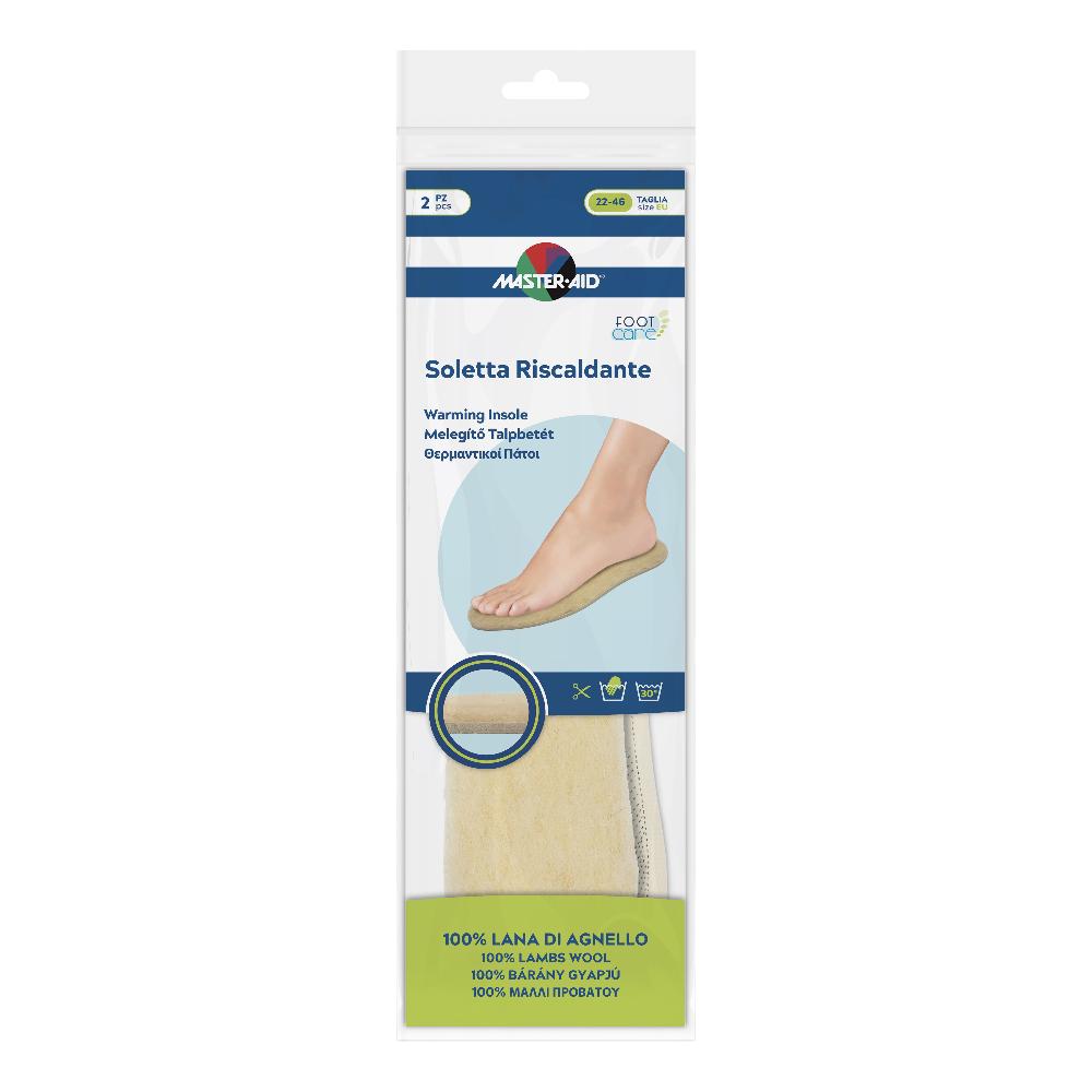 Master-aid footcare soletta riscaldante ritagliabile 2 pezzi — confronto prezzi