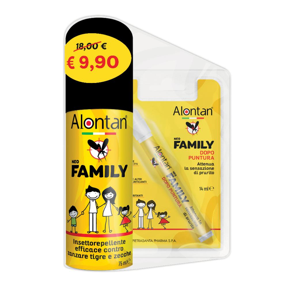 BI PACK NEO FAMILY SPRAY 75 ML + AFTERBITE DOPO PUNTURA 14 ML