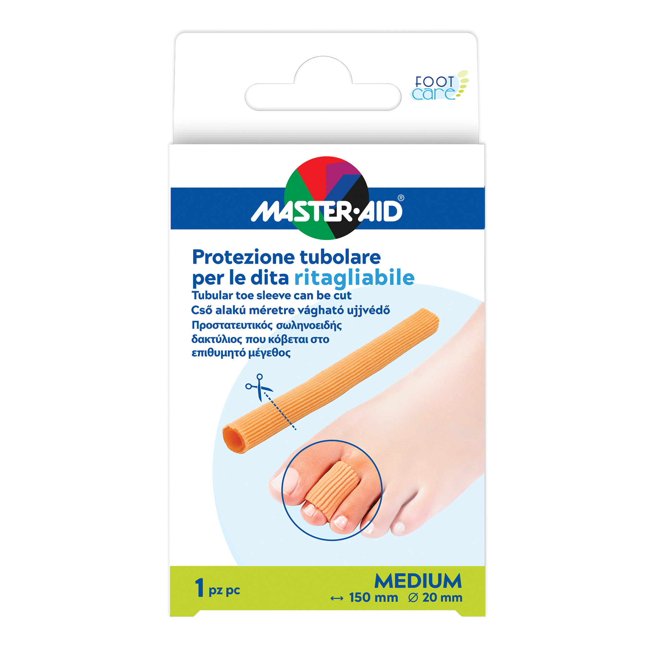 Footcare protezione tubolare ritagliabile 15cm m — confronto prezzi