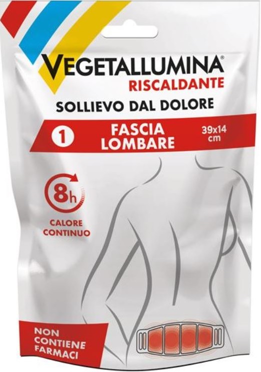 VEGETALLUMINA® Riscaldante Sollievo Dolore 39 x 14 cm 1 pz Fasciatura
