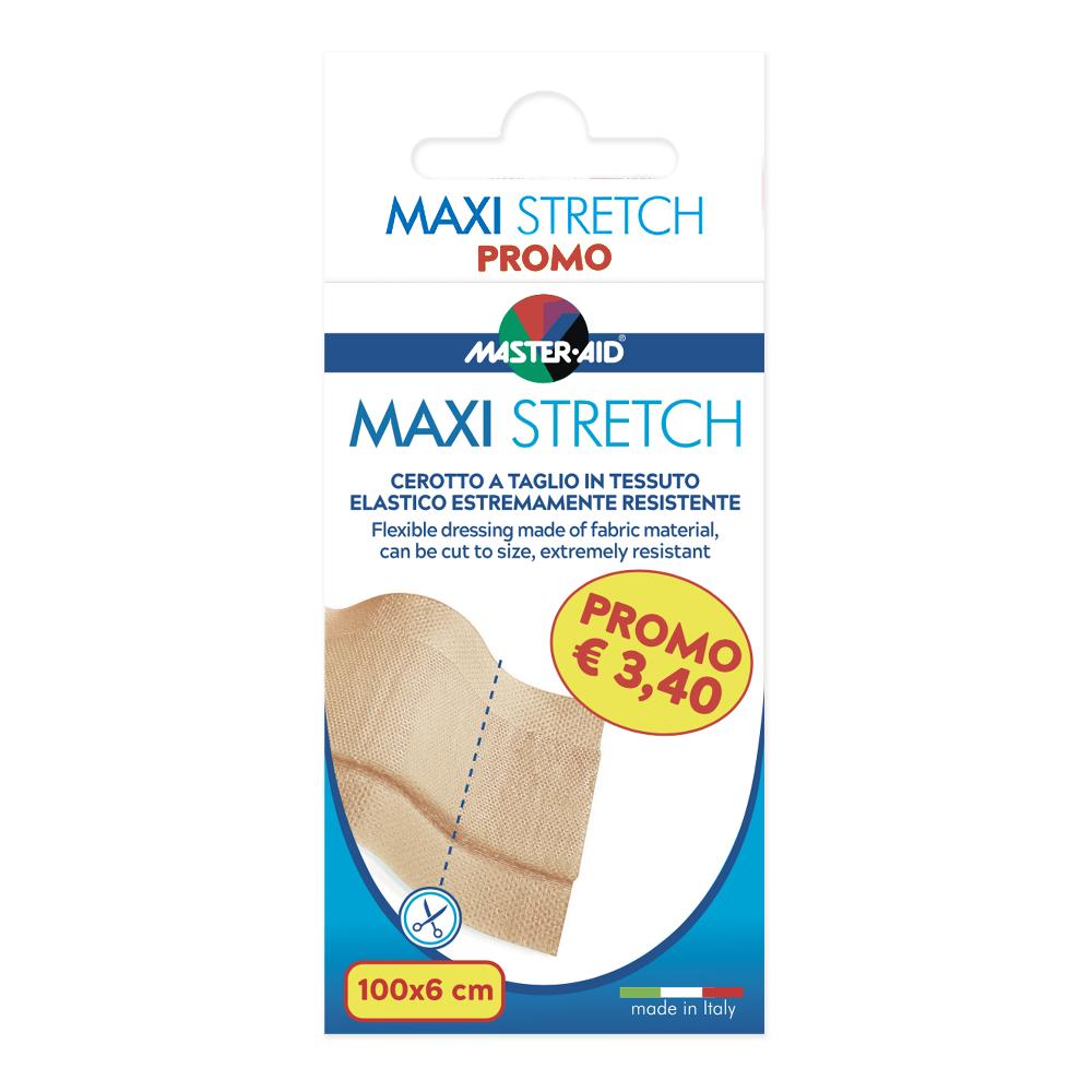 Cerotto Da Taglio Elastico Master-Aid Maxi Stretch 100X6 Cm Pelle 1 Pezzo St — confronto prezzi