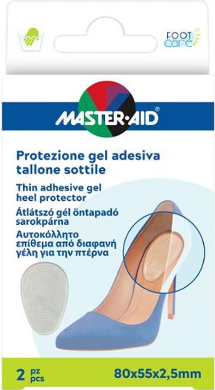 Footcare protezione adesiva tallone sottile 2 pezzi — confronto prezzi