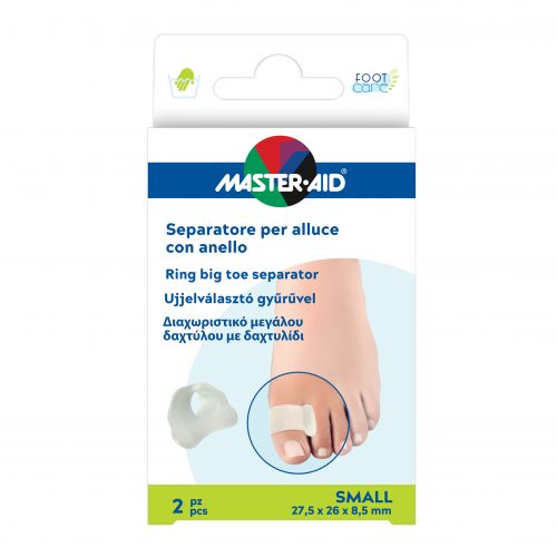 Separatore Alluce Master-Aid Footcare Con Anello Small 2 Pezzi D3 St — confronto prezzi