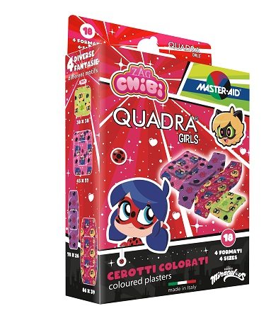 M-AID QUADRA GIRL LADY BUG 18P — confronto prezzi