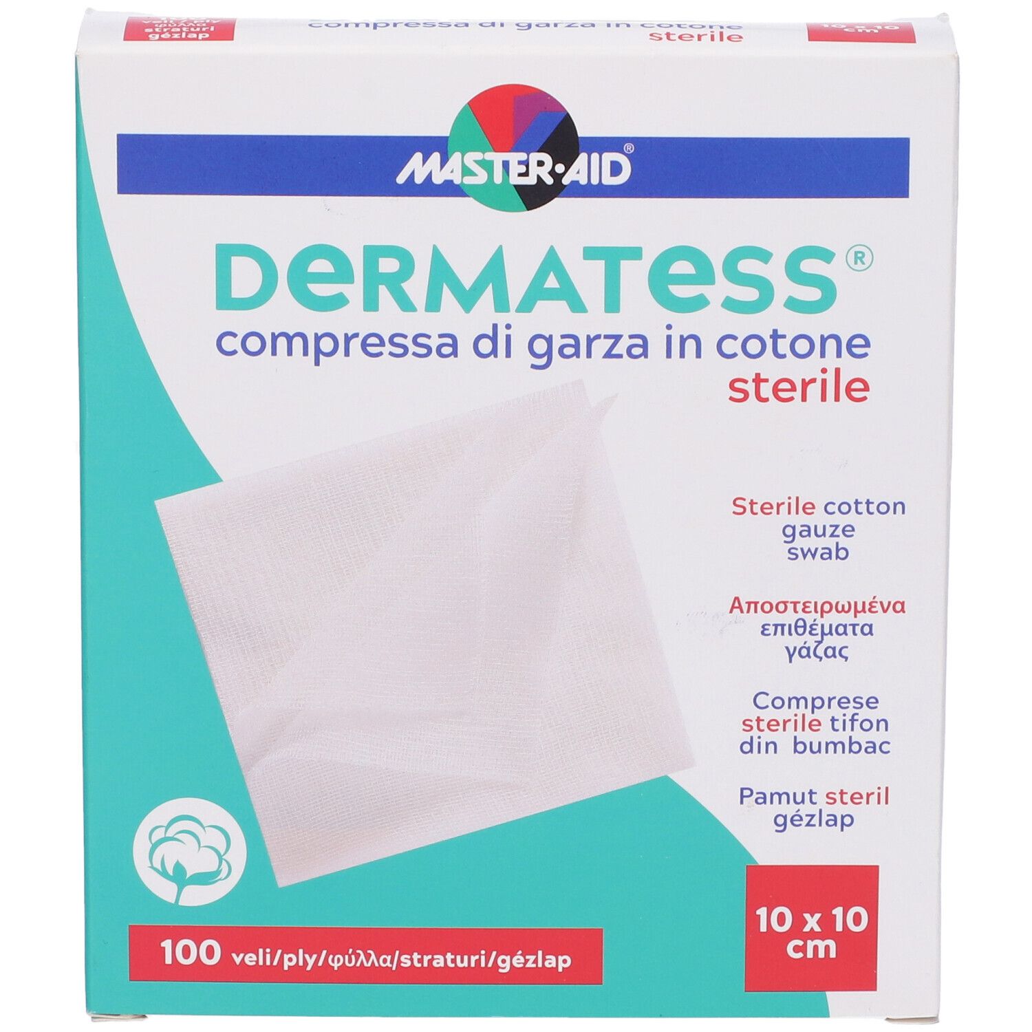 DERMATESS COT GARZA 10X10 100V — confronto prezzi