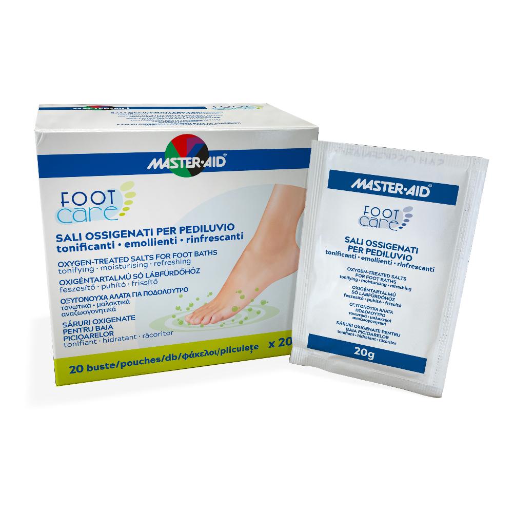 Master-aid Footcare Sali Ossigenati 20 Bustine Da G 20x20 g Sale da bagno — confronto prezzi