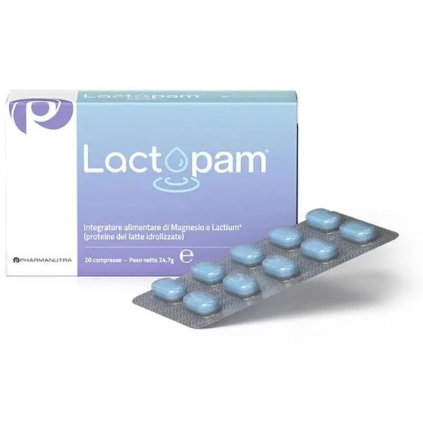 Pharmanutra Lactopam Integratore Magnesio Rilassante 20 Compresse