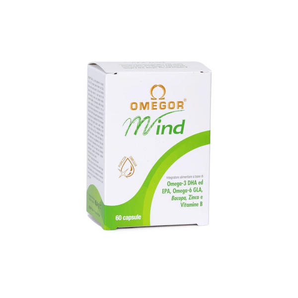 Omegor Mind Integratore Memoria e Funzioni Cognitive 60 Capsule Molli