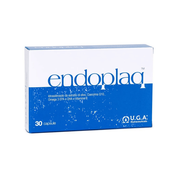 Endoplaq Integratore Omega3 EPA e DHA per Funzionalità Cardiaca e Circolatoria 30 Capsule