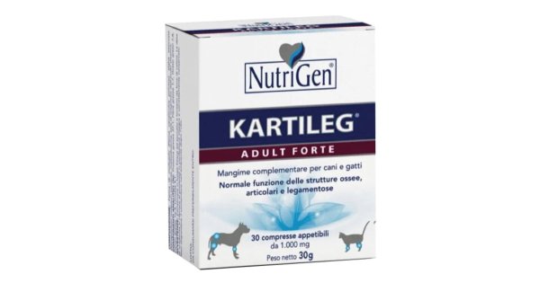 Kartileg Adult Forte 30 Compresse Appetibili Nutrigen g