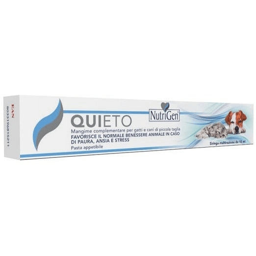 Nutrigen Quieto Pasta Mangime Complementare Calmante Cani E Gatti Taglia Piccola 15 Ml — confronto prezzi