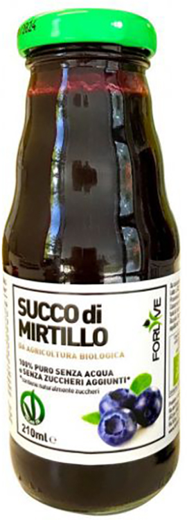 Succo di mirtillo bio 200 ml