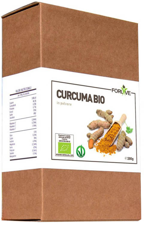 Forlive Curcuma Bio 200g - Spezia Biologica in Polvere — confronto prezzi