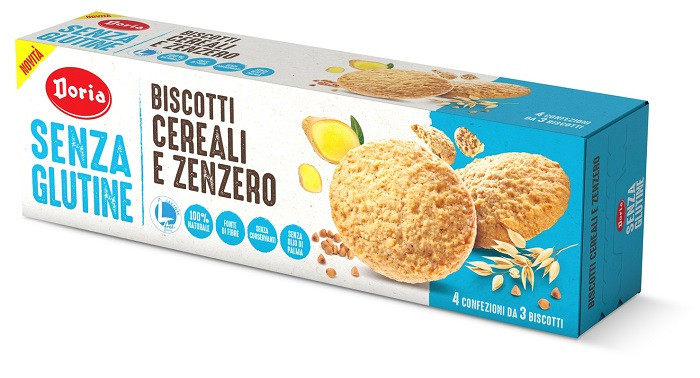 DORIA BISCOTTI CEREALI-ZENZERO — confronto prezzi