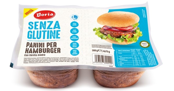 DORIA PANINI HAMBURGER 4X50G