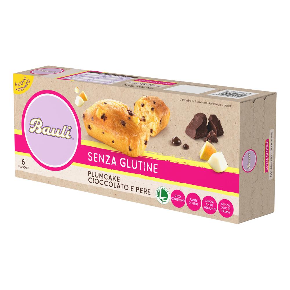 Bauli plumcake cioc-pere 6x35g