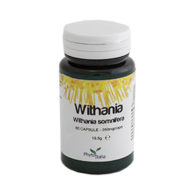 Phytoitalia Withania - Integratore alimentare per il benessere mentale, withania somnifera 60 cps — confronto prezzi