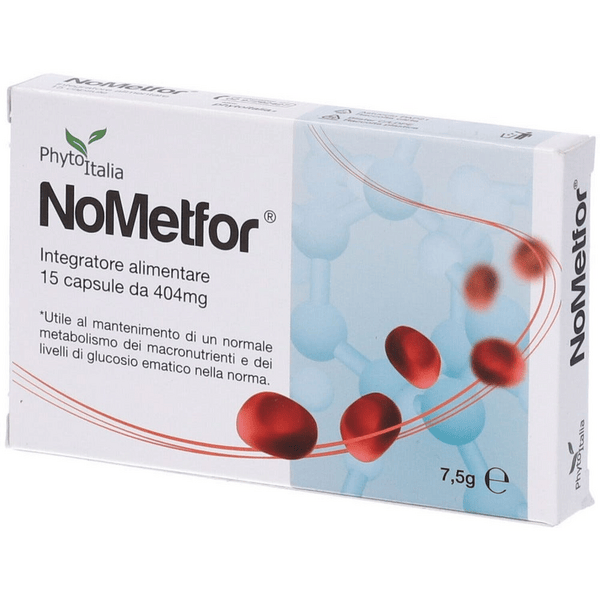 Nometfor Integratore Supporto Metabolismo Macronutrienti 15 capsule — confronto prezzi