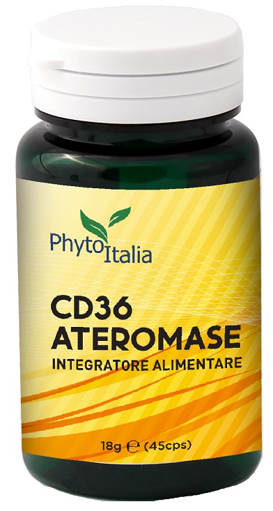 Phytoitalia CD36 Ateromase - Integratore per l'apparato cardiovascolare e la pressione, 45 capsule — confronto prezzi