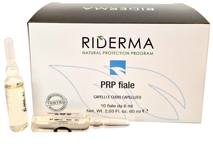 Riderma Prp Trattamento Rigenerante Per Capelli E Cuoio Capelluto 10 Fiale X 6ml