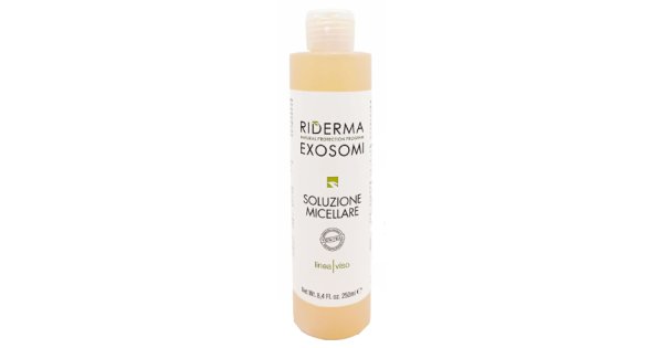 Riderma Exosomi - Soluzione Micellare Detergente Delicato, 200ml