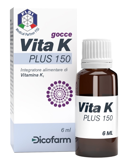 Vita K Plus Plus 150 Gocce Integratore di Vitamina K1 per Neonati e Lattanti 6 ml