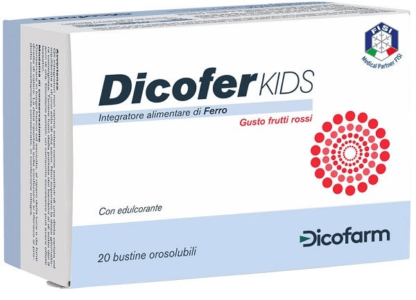 Dicofer Kids integratore Ferro 20 Bustine