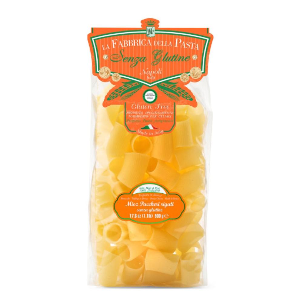 MIEZ PACCHERI RIGATI PASTA SENZA GLUTINE 500 G