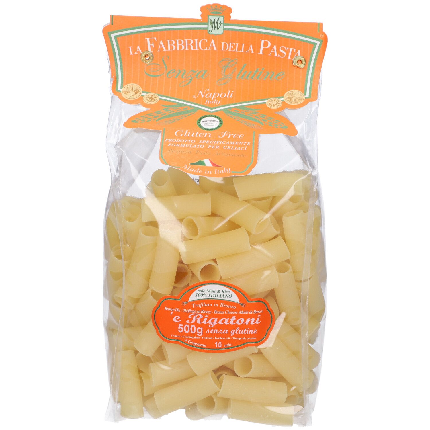 Gragnano Fabbrica Della Pasta Rigatoni Senza Glutine 500 g Altro