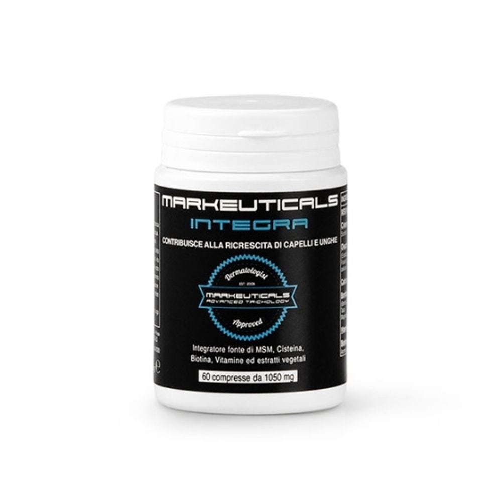 Markeuticals Integra Integratore Alimentare Ricrescita di Capelli e Unghie, 60 compresse