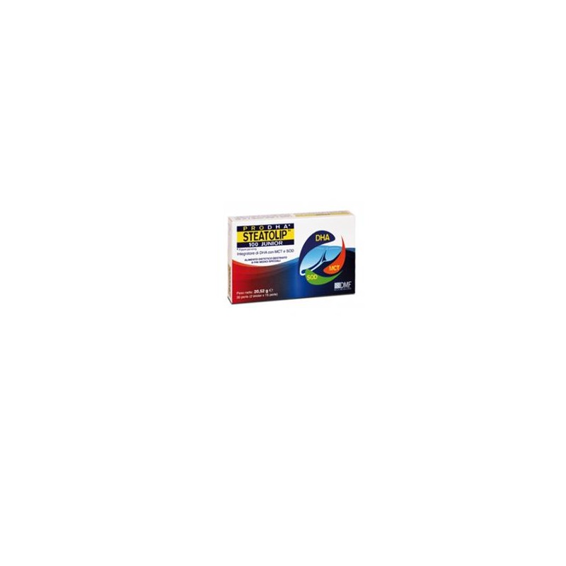 Prodha steatolip 100 junior 30 perle — confronto prezzi