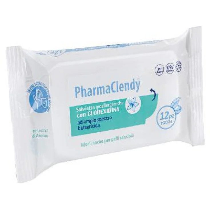 Salviette imbevute pharmaclendy pocket 1 pezzo