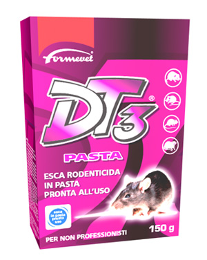 Dt3 pasta esca rodenticida pronta all'uso 150 g — confronto prezzi