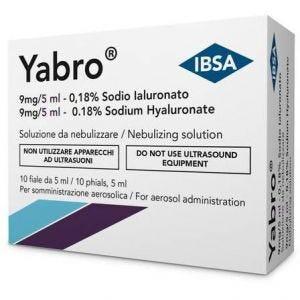 Yabro Soluzione per Aerosol 0,18% 10 Fiale da 5 ml
