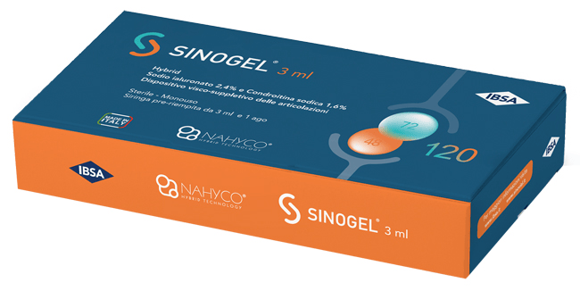 Sinogel Dispositivo Medico Per Articolazioni 3 Ml
