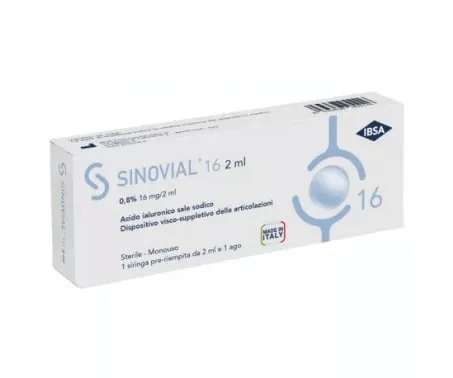 Sinovial Siringa Preriempita a base di Acido Ialuronico 16 mg - 0,8% - 2 ml — confronto prezzi