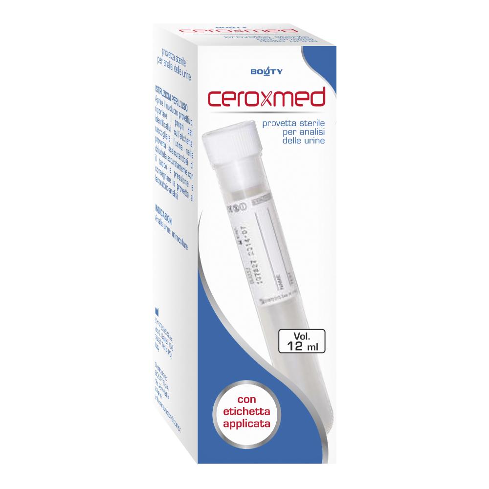 Ceroxmed Provetta Sterile Analisi Urine, 10ml